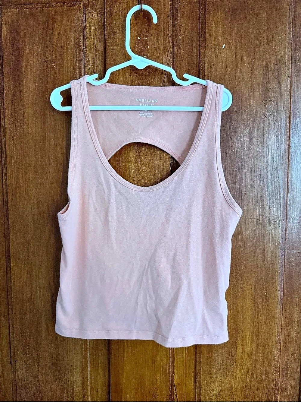 American Eagle Pink Tank Top Size Medium